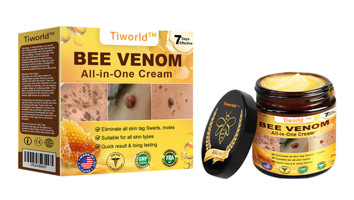 Tiworld™ Bee Venom All-in-One Cream 👩‍⚕️US Dermatologist Approved
