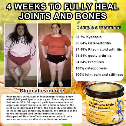 (🔥LAST DAY SALE - 80% OFF) 🐝Yagoo™ Botulinum & Bee Essence Pain Relief Bone Healing Cream