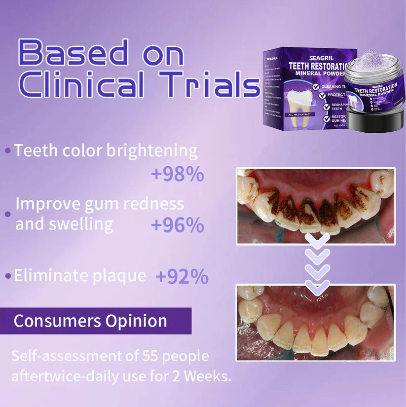 SEAGRIL™ Teeth Restoration Mineral Powder