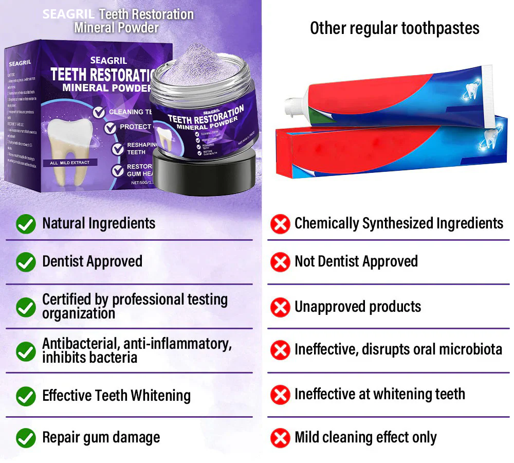 SEAGRIL™ Teeth Restoration Mineral Powder