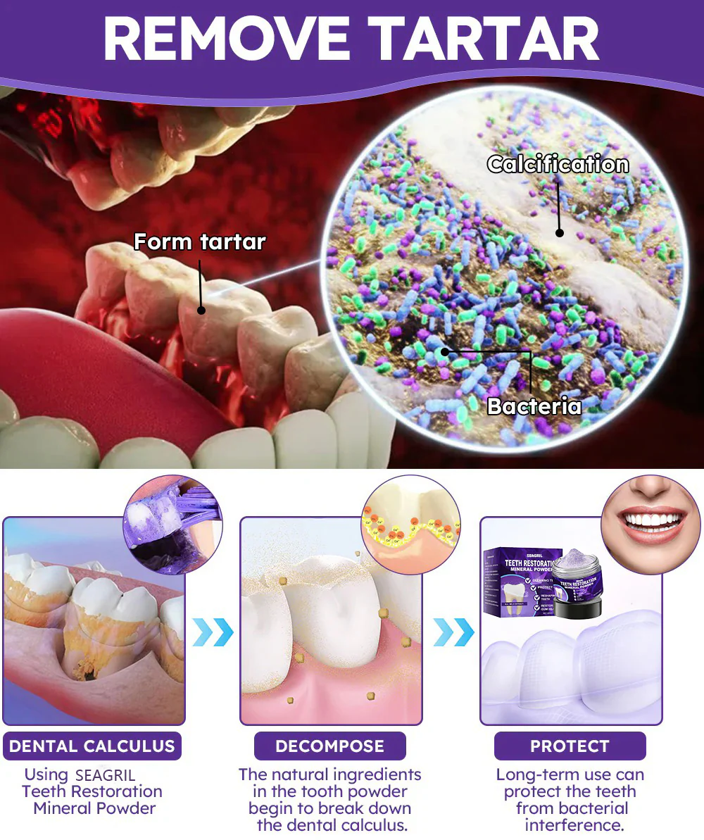 SEAGRIL™ Teeth Restoration Mineral Powder